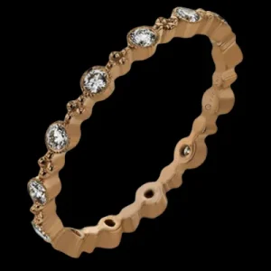 Zeghani ZR1993 Right Hand Ring in 14k Gold with Diamonds