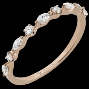 Zeghani ZR2235 Right Hand Ring in 14k Gold with Diamonds