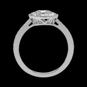 Zeghani ZR2119 Right Hand Ring in 14k Gold with Diamonds