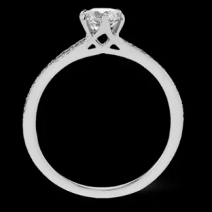 Zeghani ZR1529 Wedding Set in 14k Gold with Diamonds