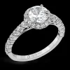 Zeghani ZR25PRER Wedding Set in 14k Gold with Diamonds