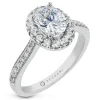 Zeghani ZR32PVER Wedding Set in 14k Gold with Diamonds